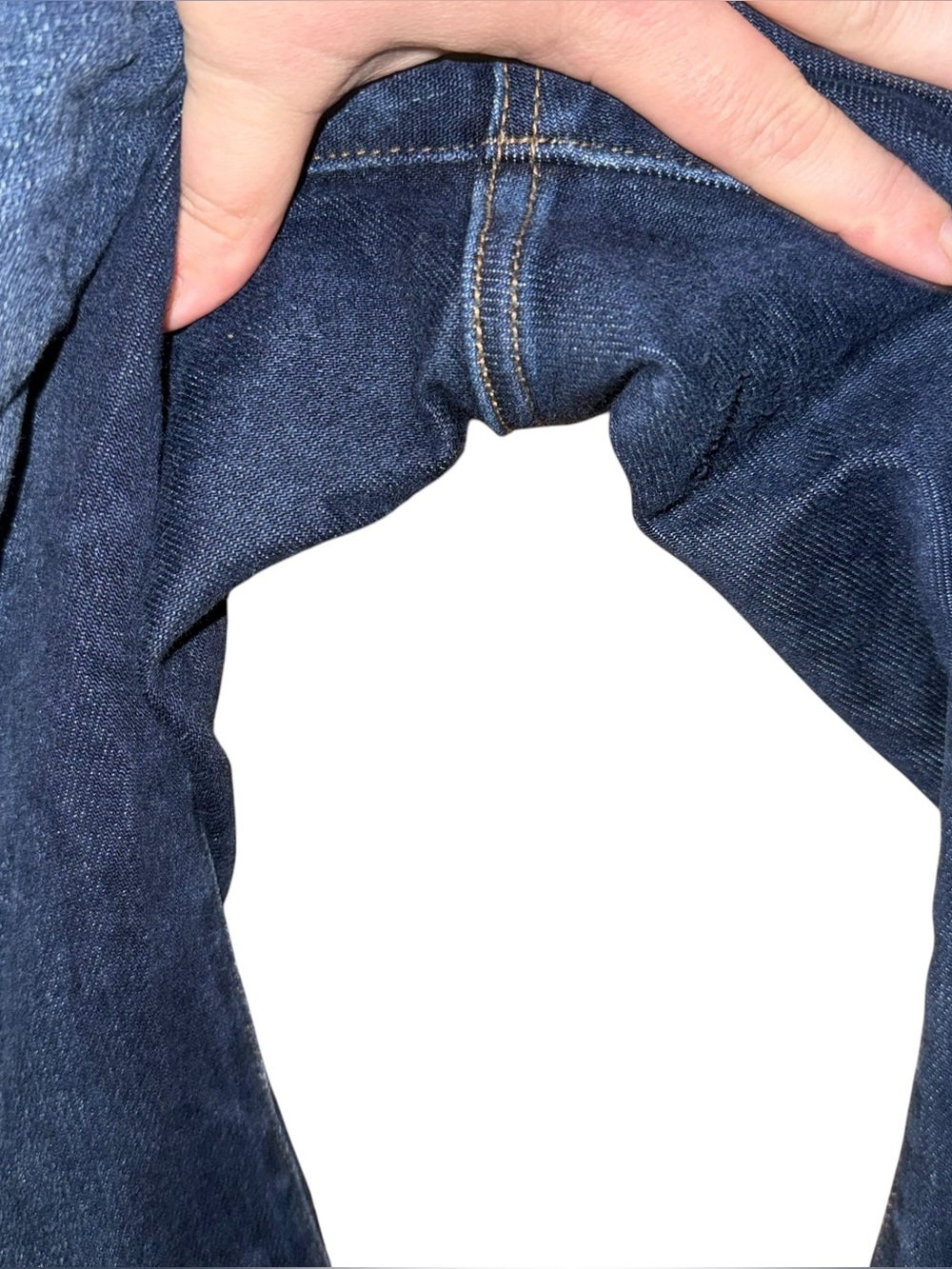 Flying Monkey Mid Rise Flare Stretch Jeans Adorable color dark indigo stretch 32 - Picture 7 of 13